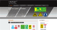 Desktop Screenshot of ins.com.tr